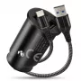 Ładowarka samochodowa everActive CC-25C 2x USB-A + USB-C, 12W, zasilacz USB do samochodu