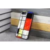 Etui ochronne iKins do Apple iPhone 8/7 Mondrian Czarny