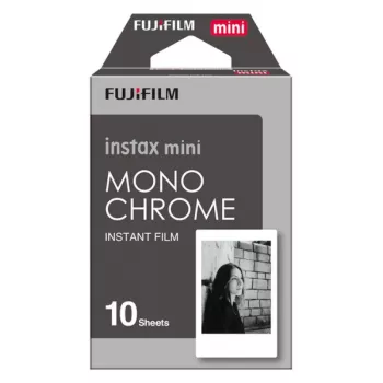 Fujifilm Instax Mini Monochrome - Czarno-biały film natychmiastowy - instax mini - ISO 800 - 10 ekspozycji