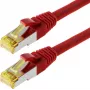 Kabel sieciowy Helos S/FTP (PIMF) CAT 6a 20 m Czerwony