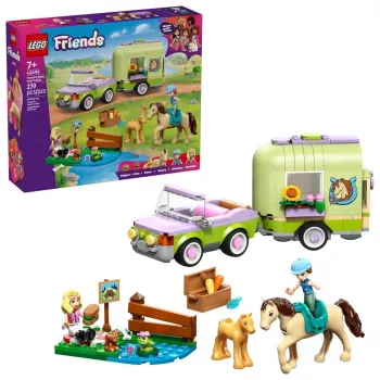LEGO FRIENDS 42695 Przyczepa dla konia i źrebaka
