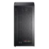 Montech X5M (B) Obudowa PC Micro Tower — Micro‑ATX/Mini‑ITX, 3x120mm przód, 1x120mm tył, obsługa zasilacza ATX, 2x3,5 cala + 4x2,5 cala, Czarna