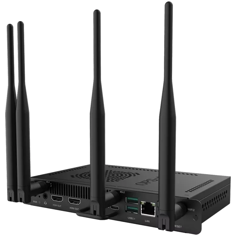 Komputer stacjonarny Prestigio Solutions do Multiboard Light i Light+ Series — Intel Core i5-1235U, 8 GB DDR5, 256 GB SSD, 3G LTE, Wi‑Fi 6, TPM 2.0, Windows 11 w wersji próbnej