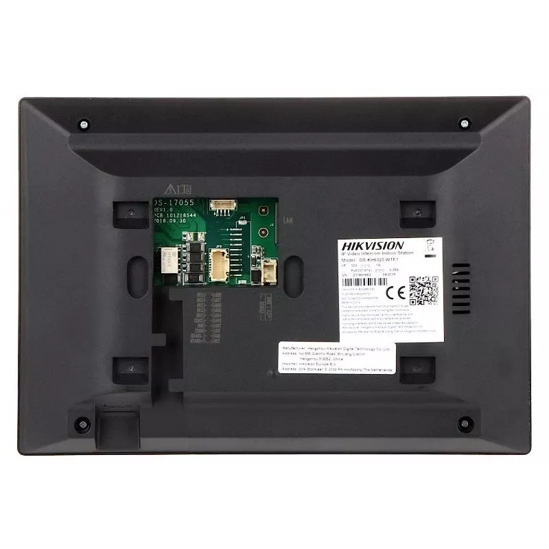 System wideodomofonowy Hikvision DS-KH6320-WTE1-W 17,8 cm (7 inch) Biały