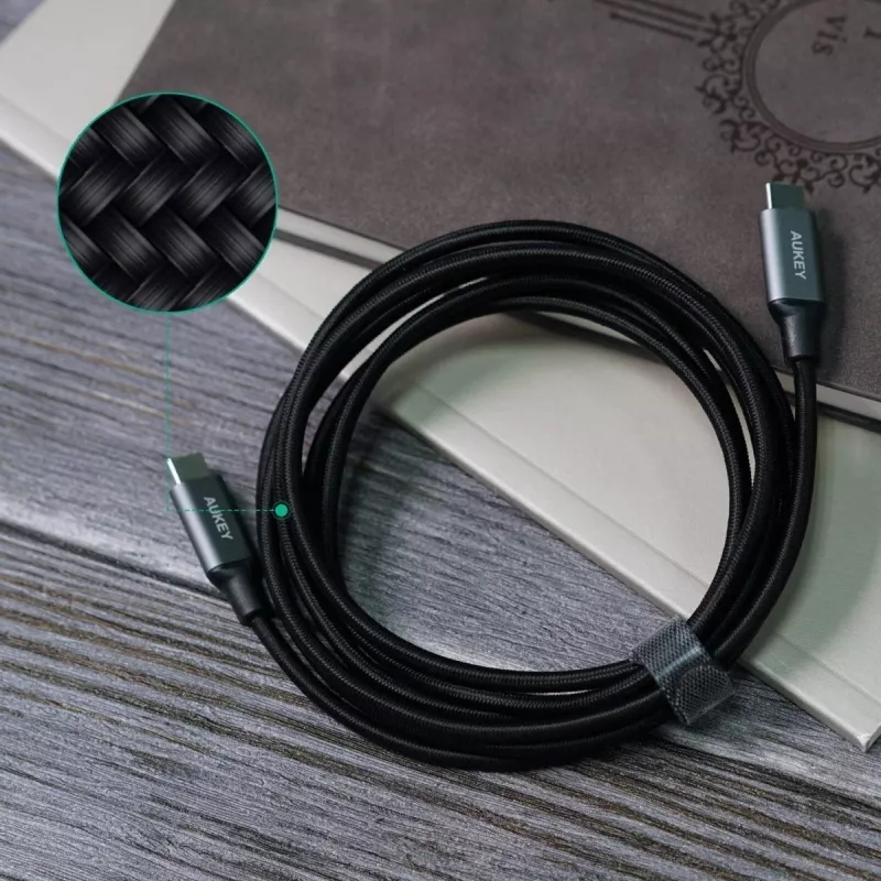 CB-CD6 Ultrafast Braided Quick Charge USB-C - USB-C 2m