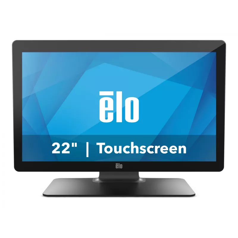 Monitor ELO 2202L 22 cale FHD pojemnościowy 10-punktowy dotyk USB antyodblaskowy ramka Zero-Bezel stojak