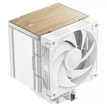 Chłodzenie procesora DeepCool AK500 G2 WH, wentylator 120 mm, maks. ciśnienie powietrza 3,33 mmH2O, 117×129×159 mm, biały