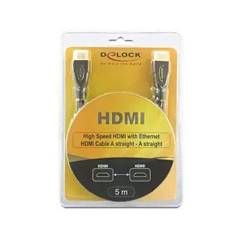 Kabel HDMI DeLOCK 5m HDMI AM/AM