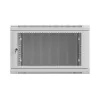 Szafa rack 19 inch 6U 600x600 szara perforowana