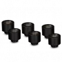 Thermal Grizzly DeltaMate Extender MF14 – złączka chłodzenia wodnego, czarny, 6 szt. (TG-DM-FIT-6007)