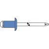 Nit zrywalny GESIPA 6310923 stal/stal 5×10 mm łeb płaski do 4,0–6,0 mm