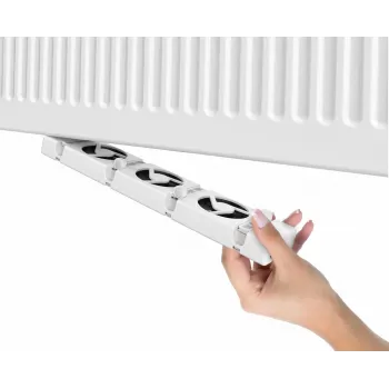 Zestaw przedłużający SpeedComfort biały, 30 m³/h, 0,55 W, 20 dB, 340×70×23 mm