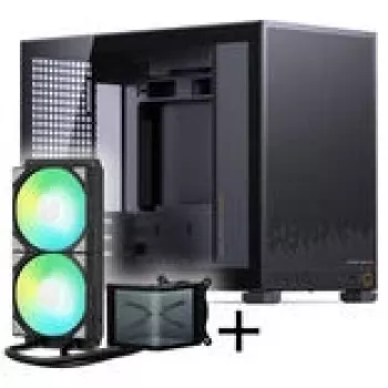 Obudowa PC Jonsbo D32 STD + TRYX PANORAMA SE Complete Liquid Cooling, ARGB - 240mm, czarny