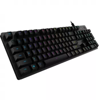 Logitech G512 Gamingtastatur, Czarny, Przewodowy, Szwajcarski, 920-009347
