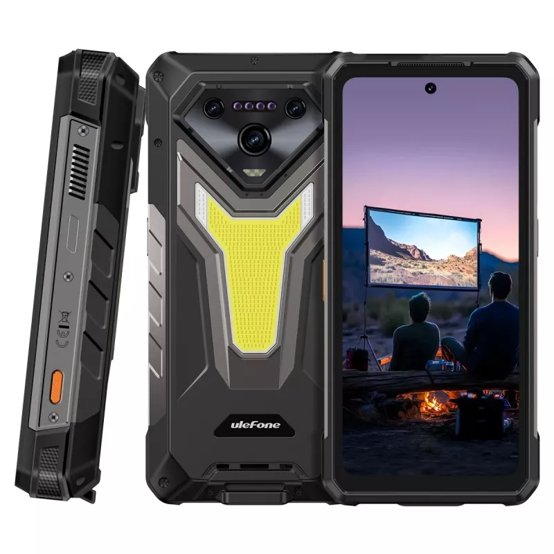 Smartfon UleFone Armor 34 Pro (Plus) 16/512GB 5G, wytrzymałe urządzenie Android, 16 GB RAM, 512 GB pamięci, łączność 5G