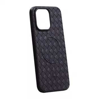 Ochronne etui magnetyczne Joyroom JR-BP005 do iPhone 15 Pro, czarne, kompatybilne z MagSafe, ochrona krawędziowa