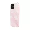 Etui Devia z serii Marble na iPhone'a 11 Pro Max, różowe, ochronna twarda skorupa