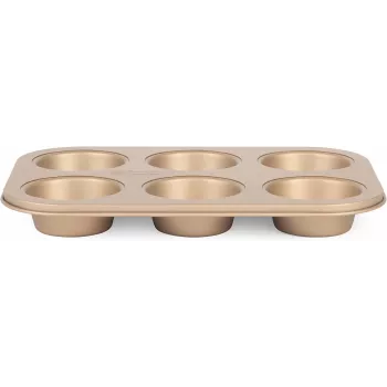 Muffin Maker Russell Hobbs RH02151GEU7 Gold powierzchnia nieprzywierająca, elektryczna foremka do muffinów na blat
