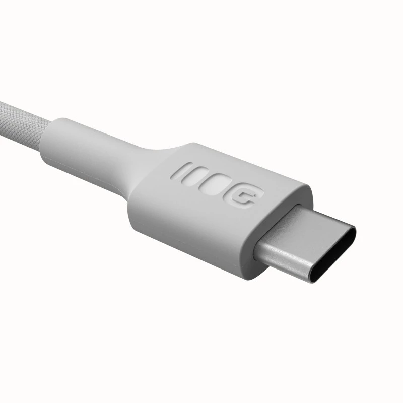 Kabel USB-C-USB-C PowerStream 100W pleciony 1,2m biały