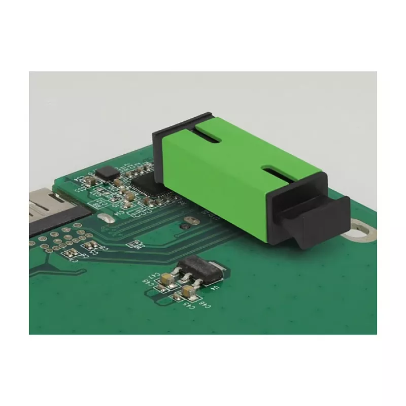 Optic Fiber Coupler PCB SC Simplex female to SC Simplex female DeLOCK 86932