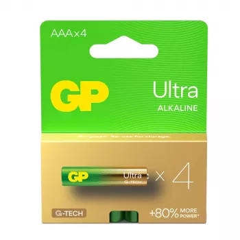 Baterie alkaliczne LR03 /AAA GP Ultra 4 szt.