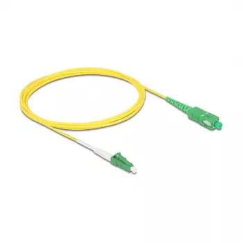 DeLOCK kabel InfiniBand/światłowodowy 2 m LC SC Żółty 83861