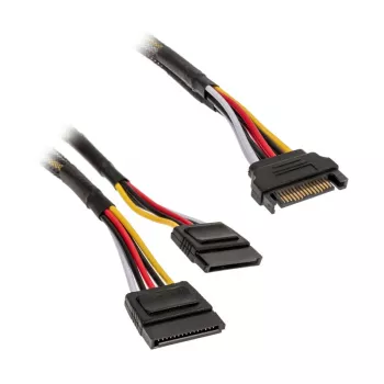 Kabel Y zasilania SATA Akasa - 30 cm, 2 szt. - Kabel - cyfrowy/danych