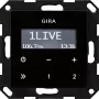 GIRA 228405 Radio Uhr Digital Czarny (228405)