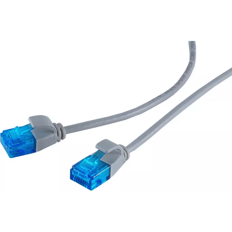 Kabel sieciowy S/CONN 08-22306 biały 0,3m
