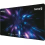 Wortmann TERRA myszpad XXL PURE Gaming czarny/fioletowy czarne obszycie brzegów, 900 x 400 x 3 mm
