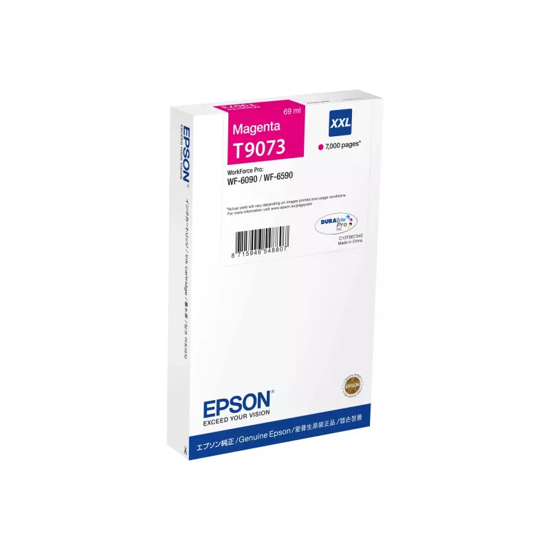 Wkład atramentowy Epson C13T90734N Oryginalny Ultra High Yield magenta – do 7000 stron