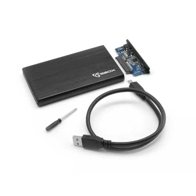 Sbox HDC-2562B 2.5 inch Obudowa na Dysk Zewnętrzny Blackberry Black