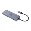 Akasa 4-port USB-C (USB 3.2 Gen 2) multiport hub with USB-C connector Aluminium (anodised) AK-CBCA32