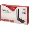 Wewnętrzna karta WLAN Bluetooth Inter-Tech DMG-36 5400 Mbit/s Wi-Fi 6