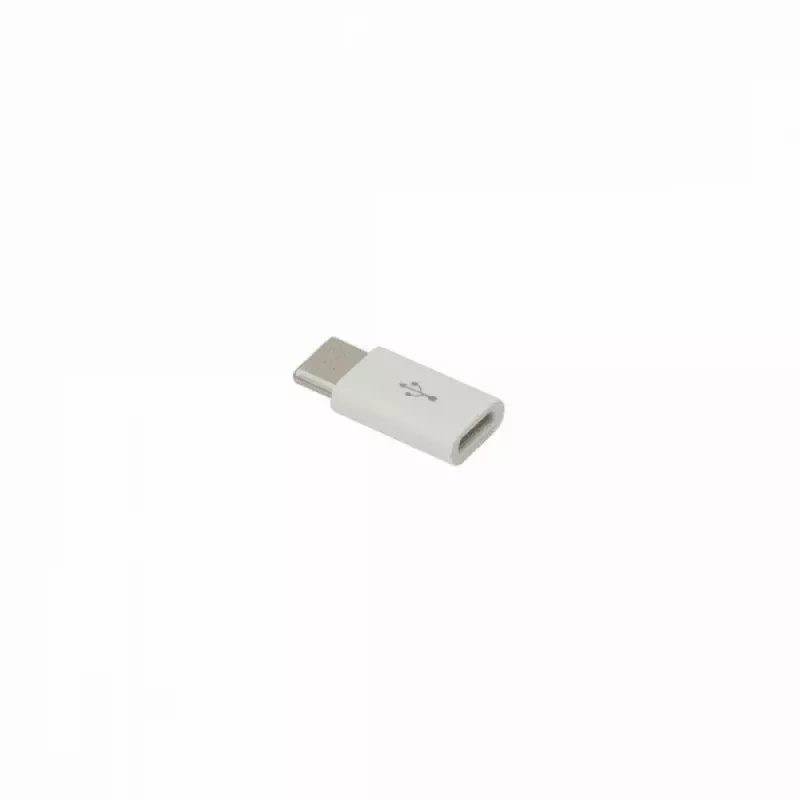 Sbox AD.USB-C W Micro USB 2.0 F. -> TYPE C M. Biały