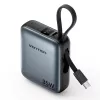 Powerbank Vention FHEH0 litowo-polimerowy 10000 mAh 35W USB-C Czarny
