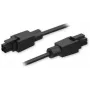 Kabel zasilający Teltonika 4-pin na 4-pin, czarny, 1 m, napięcie wejściowe 30 V, prąd wejściowy 2 A
