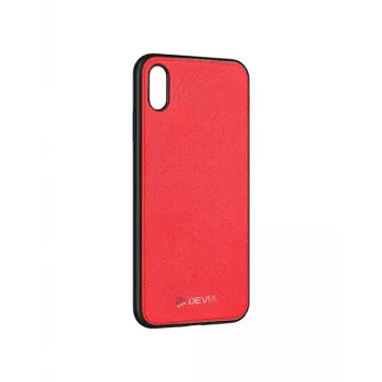 Etui na telefon Devia z serii Nature do iPhone XS Max, czerwona, pokrowiec ochronny