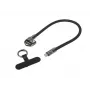 Kabel USB-C LANBERG CA-CMCM-10LN-0003-BK 0,3 m 240 W czarny
