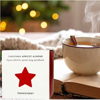 Christmas Fireside sypana herbata czarna 100g - Teministeriet