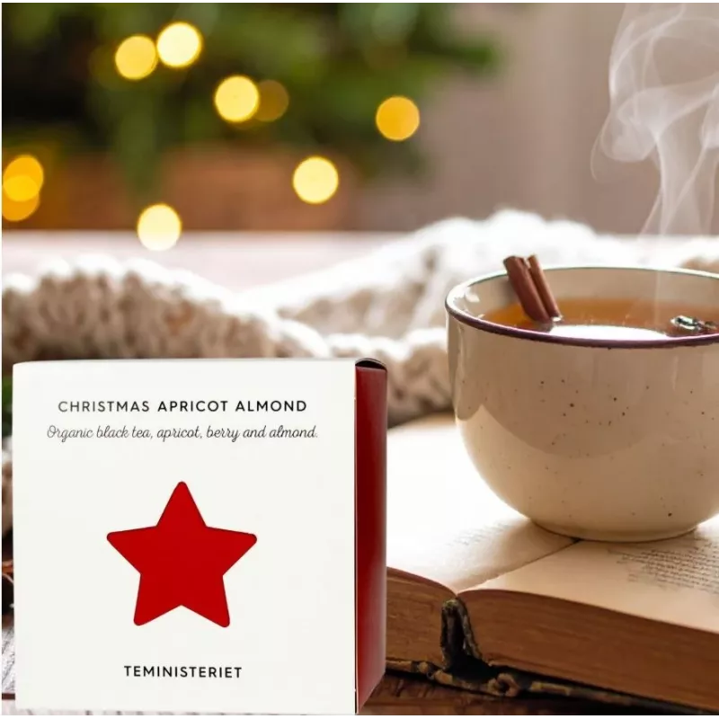 Christmas Fireside sypana herbata czarna 100g - Teministeriet