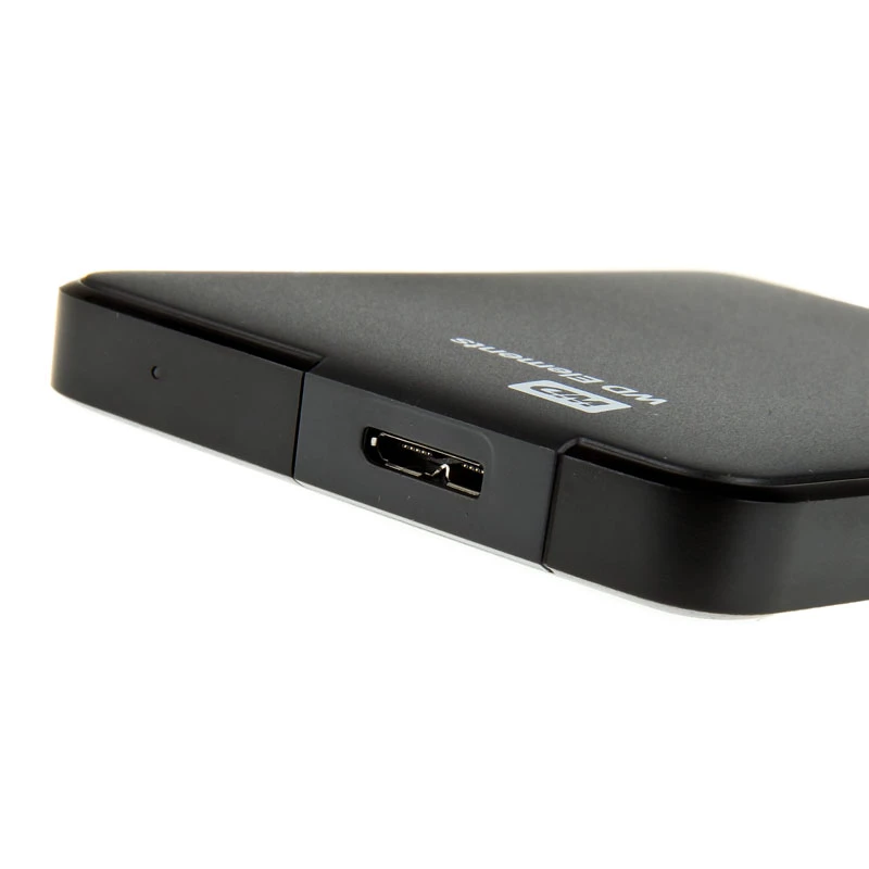 WD Elements Portable WDBUZG0010BBK - Dysk twardy - 1 TB - zewnętrzny (przenośny) - USB 3.0 (WDBUZG0010BBK)