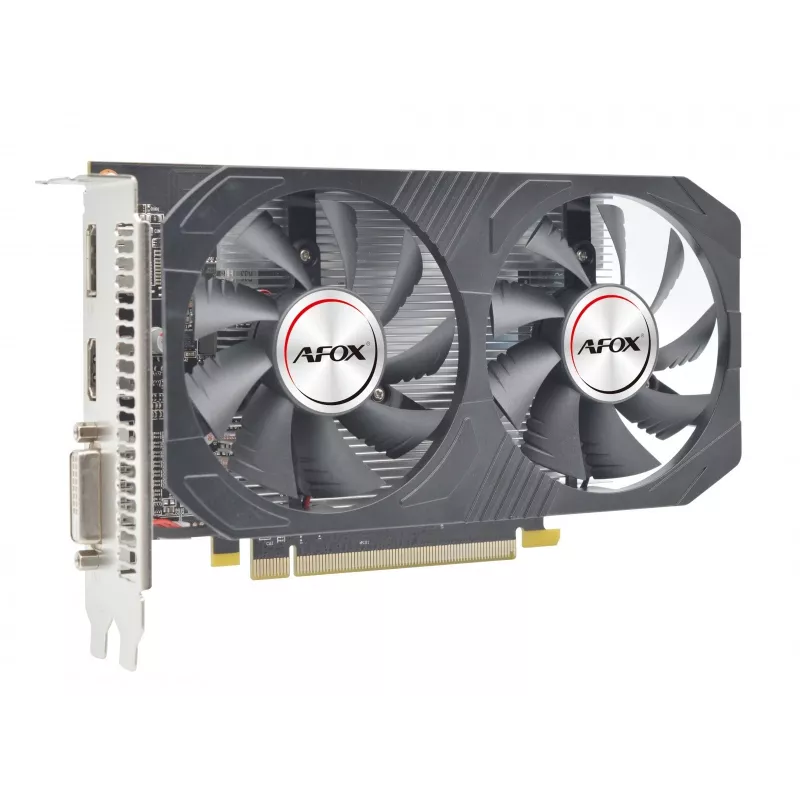 Karta graficzna AFOX AMD Radeon RX 550 4 GB GDDR5 PCIe 3.0, 1183 MHz, 128-bit, Dual-fan