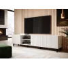 Cama szafka RTV PAFOS 200x42x52 biały matowy