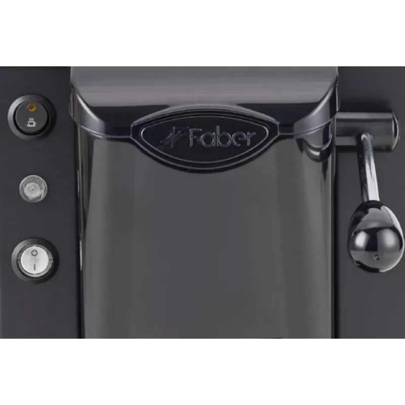 Ekspres do kawy na kapsułki FABER Slot Plast Semi-auto 1,3 l zbiornik na wodę, 500 W, czarny, 1 filiżanka
