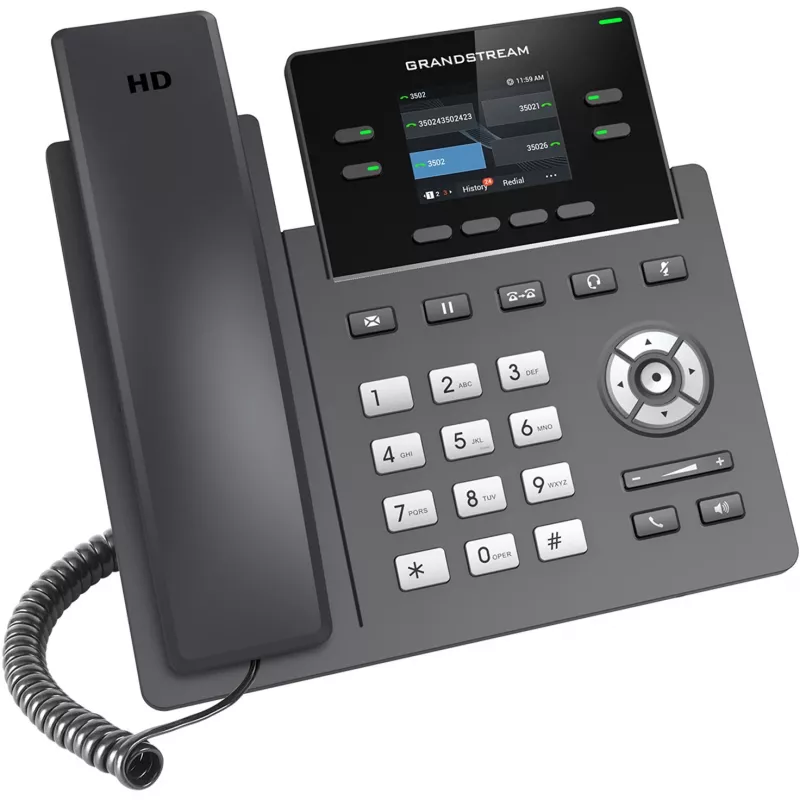 Telefon IP Grandstream Networks GRP2612W Czarny