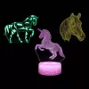 Manta SNL116RGB RGB Lampa dekoracyjna LED 3D z motywem koni