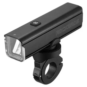 Rockbros RHL1000 24610002001 lampka rowerowa przednia 1000 lm + kabel USB-C na USB-A, czarna