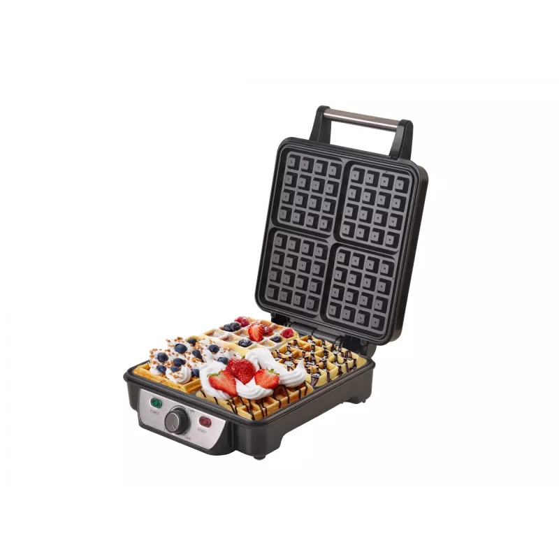 Gofrownica CAMRY 1150 W Czarny, Wielokolorowy, Jeden rozmiar, CR 3025