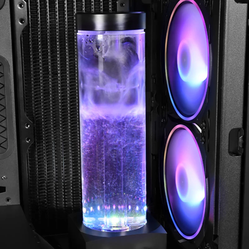 Pompa i zbiornik Alphacool 15381 Akryl Aluminium Plastik Czarny Przezroczysty